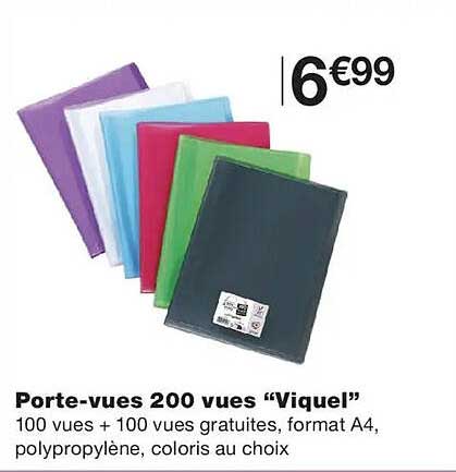 Porte-vues 200 vues “Viquel”