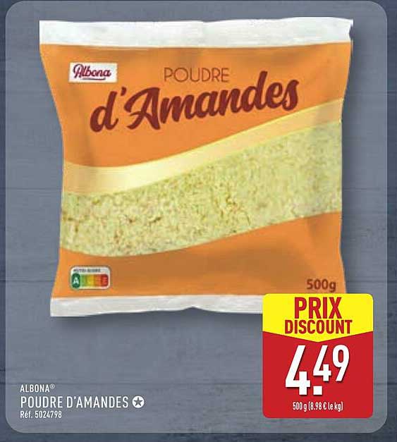 POUDRE D'AMANDES