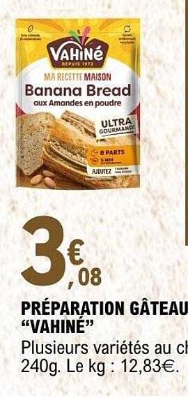 PRÉPARATION GÂTEAUX “VAHINÉ”