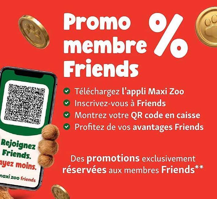 Promo membre Friends %
