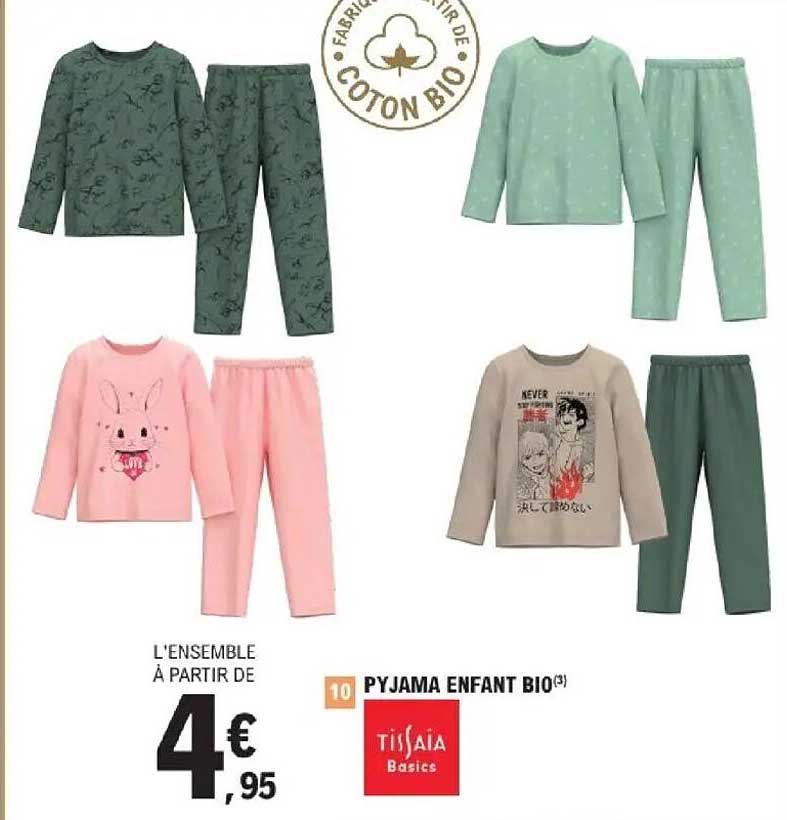 PYJAMA ENFANT BIO