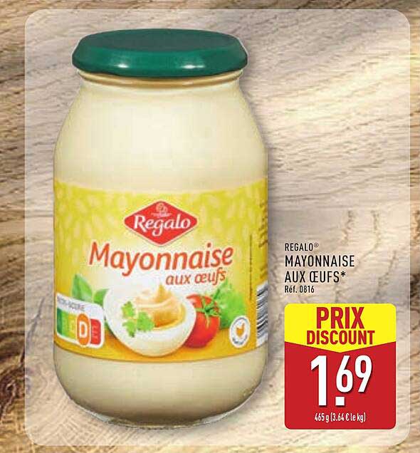 REGALO® MAYONNAISE AUX OEUFS* Réf. 0816
