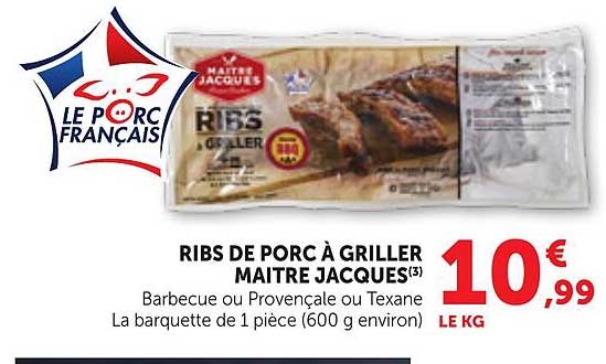 RIBS DE PORC À GRILLER MAITRE JACQUES(3)