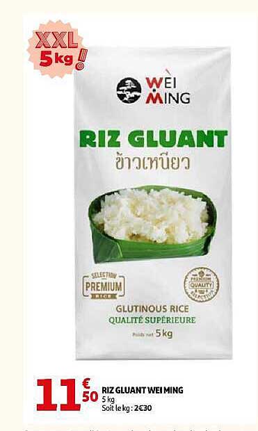 RIZ GLUANT WEI MING 5 kg