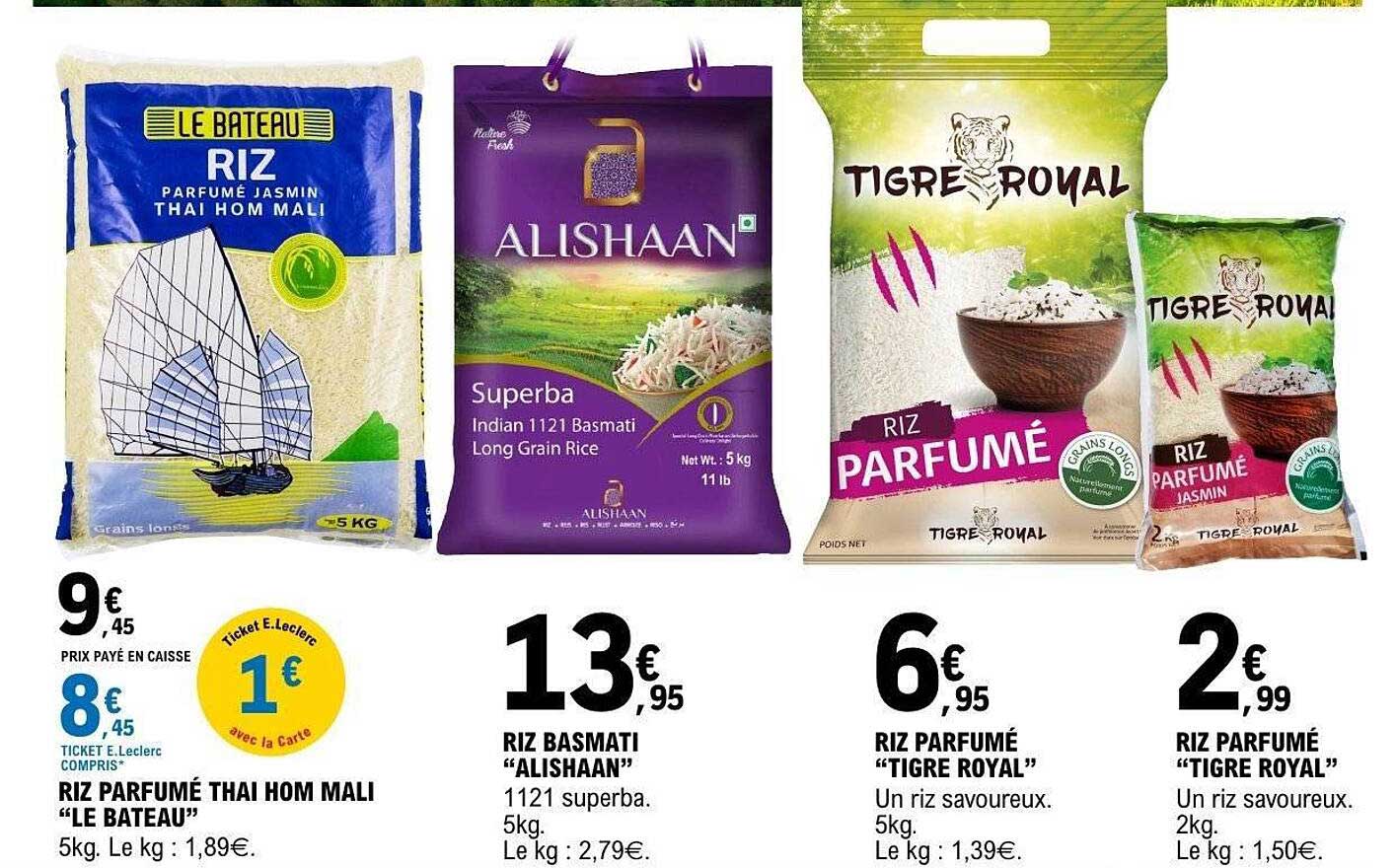 RIZ PARFUMÉ THAI HOM MALI “LE BATEAU”