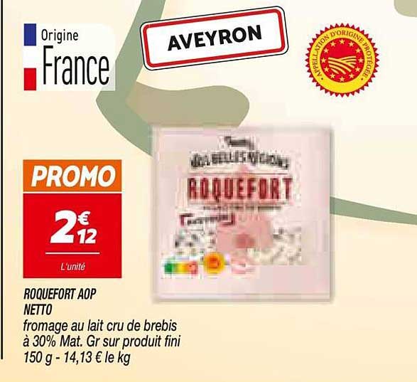 ROQUEFORT AOP NETTO