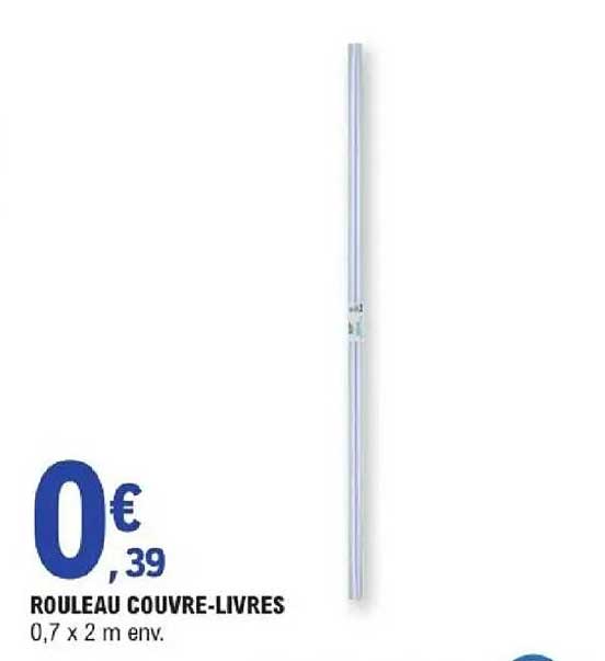 ROULEAU COUVRE-LIVRES