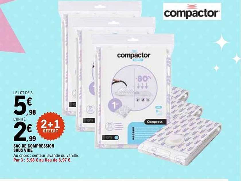 SAC DE COMPRESSION SOUS VIDE