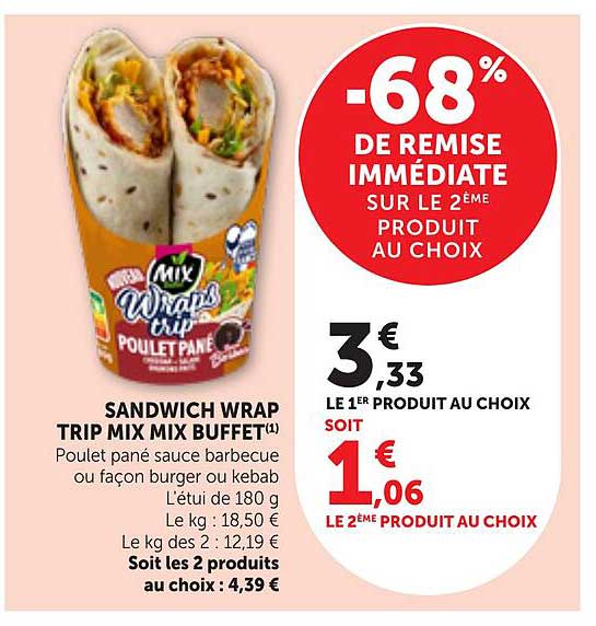 SANDWICH WRAP TRIP MIX MIX BUFFET(1)