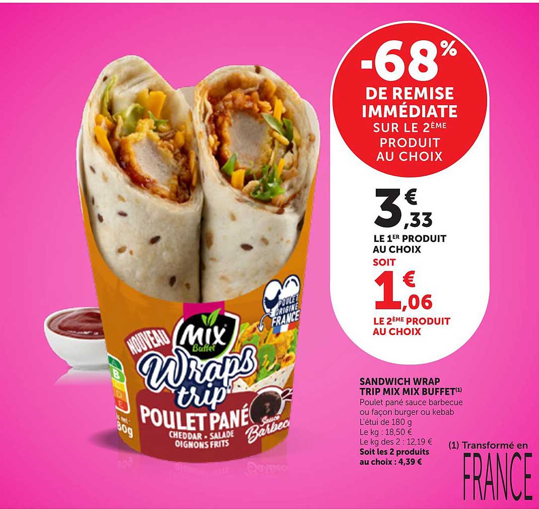 SANDWICH WRAP TRIP MIX MIX BUFFET(1)