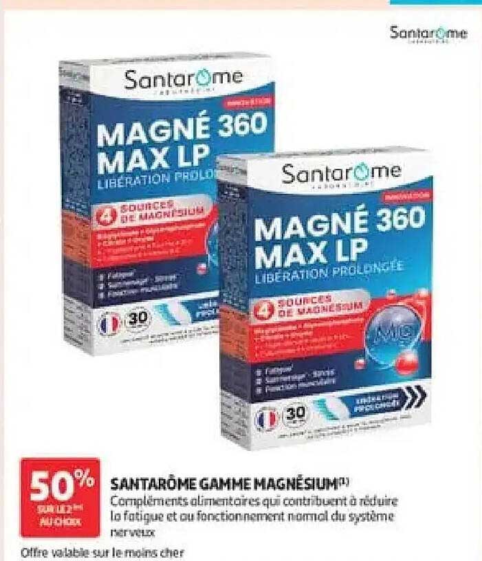 SANTAROME GAMME MAGNÉSIUM(*)