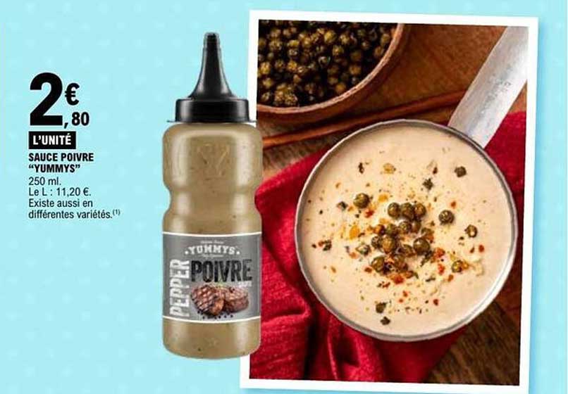 SAUCE POIVRE “YUMMY’S”