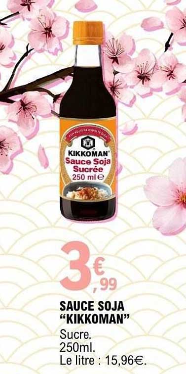 SAUCE SOJA “KIKKOMAN”
