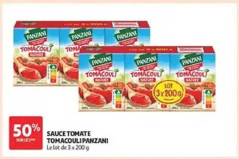 SAUCE TOMATE TOMACOULI PANZANI