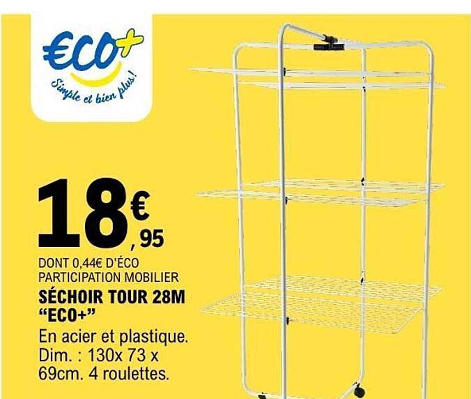 SÉCHOIR TOUR 28M "ECO+"