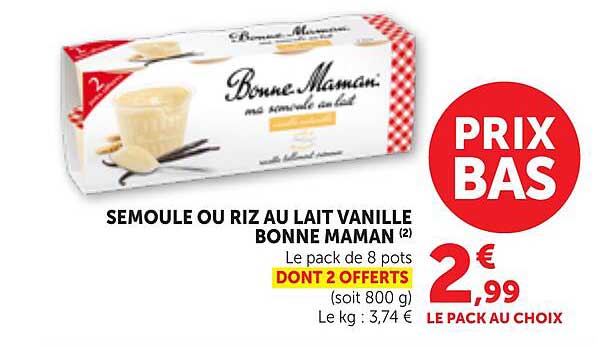 SEMOULE OU RIZ AU LAIT VANILLE BONNE MAMAN (2)