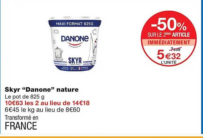 Skyr “Danone” nature