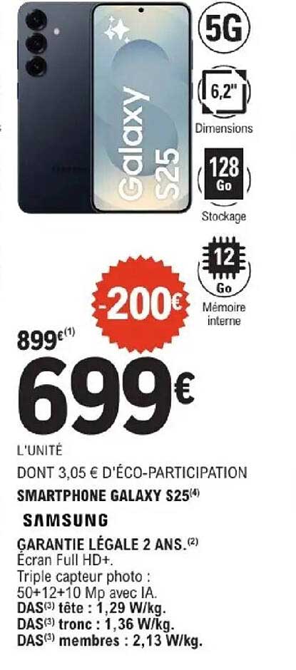 SMARTPHONE GALAXY S25