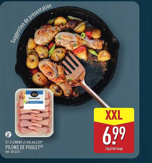 ST-CLÉMENT LE VOLAILLER® PILONS DE POULET