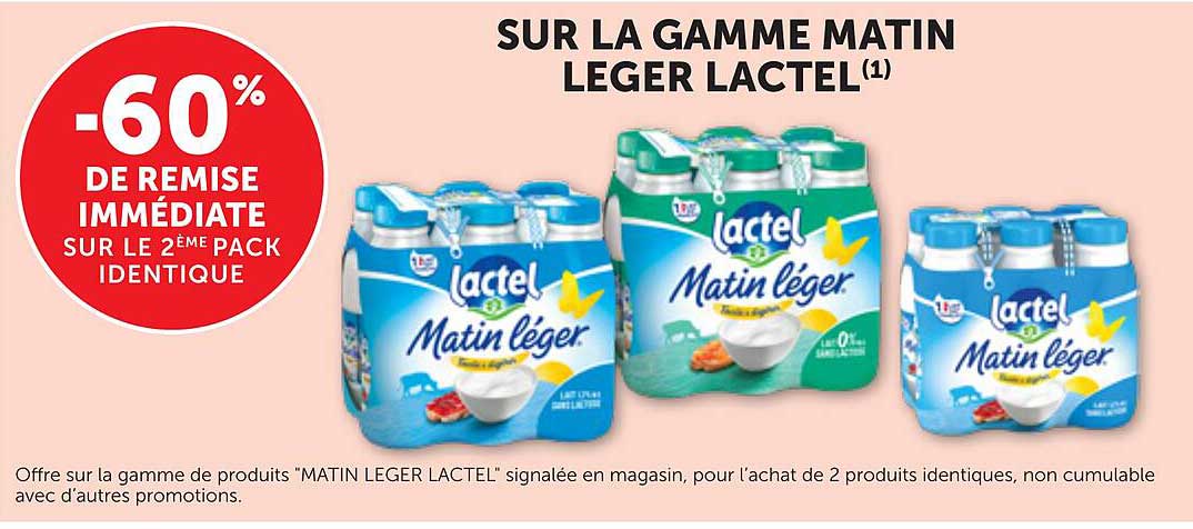 SUR LA GAMME MATIN LEGER LACTEL(1)