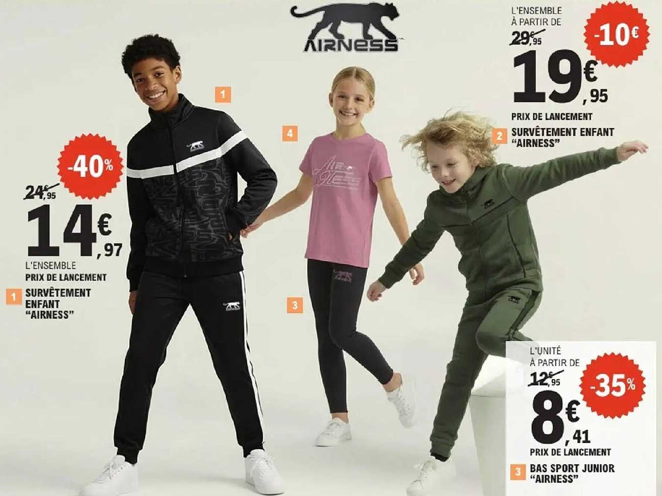 SURVÊTEMENT ENFANT “AIRNESS”