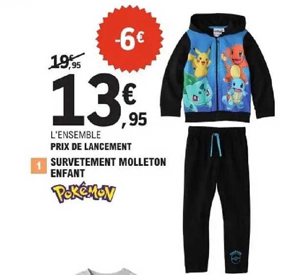 SURVETEMENT MOLLETON ENFANT