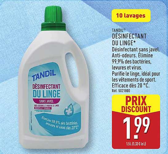 TANDIL DÉSINFECTANT DU LINGE*