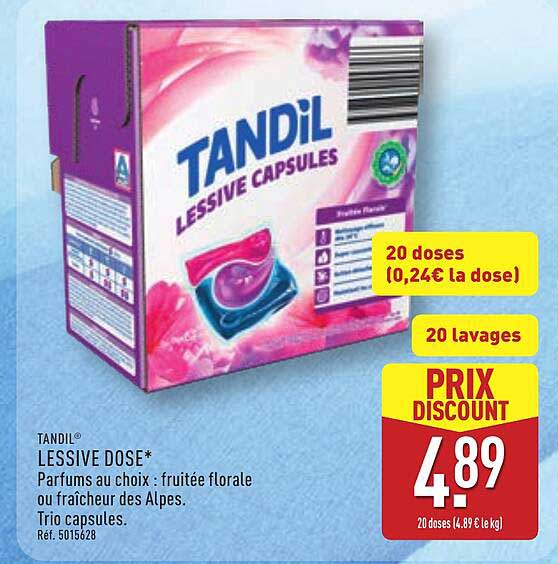 TANDIL LESSIVE CAPSULES