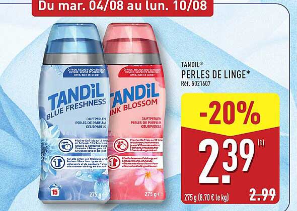 TANDIL PERLES DE LINGE*