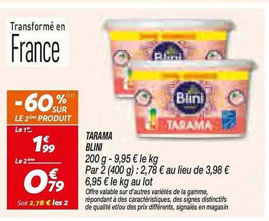 TARAMA BLINI
