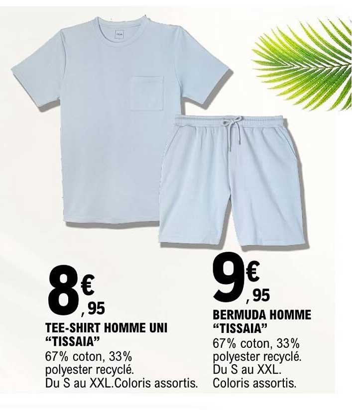 TEE-SHIRT HOMME UNI “TISSAIA”