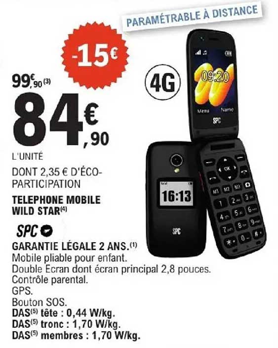 TELEPHONE MOBILE WILD STAR