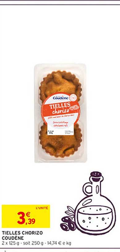 TIELLES CHORIZO COUDÈNE