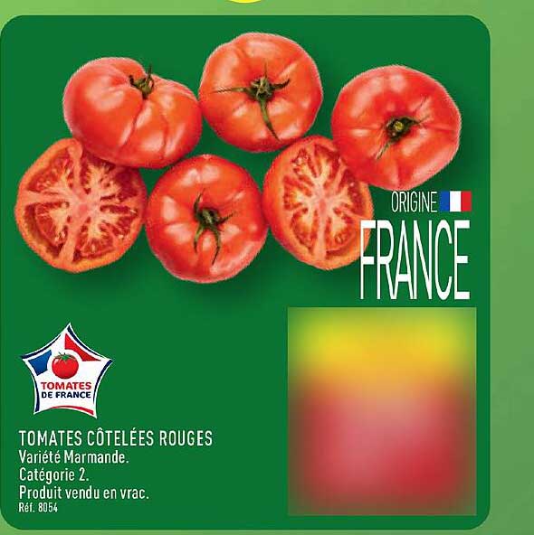TOMATES CÔTELÉES ROUGES
