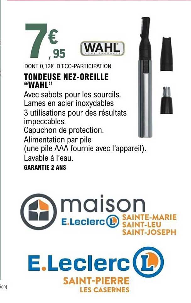 TONDEUSE NEZ-OREILLE “WAHL”