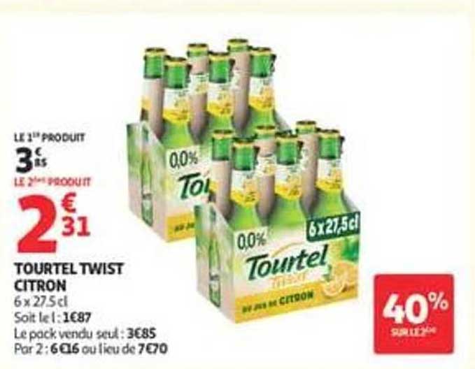 TOURTEL TWIST CITRON