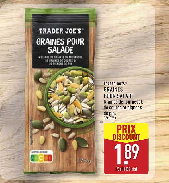 TRADER JOE'S® GRAINES POUR SALADE