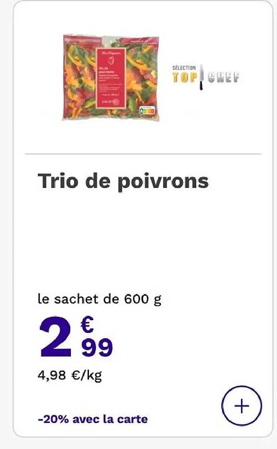 Trio de poivrons