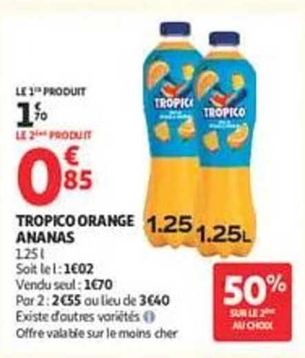 TROPICO ORANGE ANANAS 1.25 l