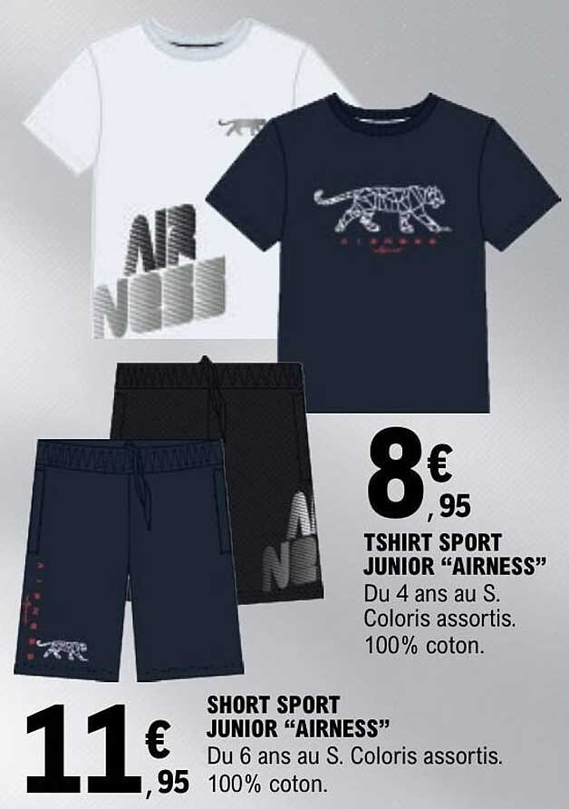 TSHIRT SPORT JUNIOR “AIRNESS”