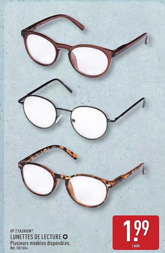 UP 2 FASHION® LUNETTES DE LECTURE