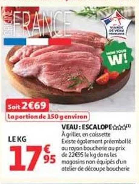VEAU : ESCALOPE
