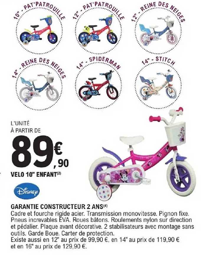 VELO 10" ENFANT
