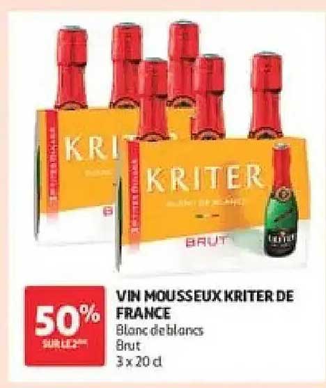 VIN MOUSSEUX KRITER DE FRANCE