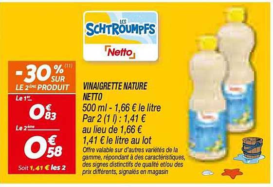 VINAIGRETTE NATURE NETTO