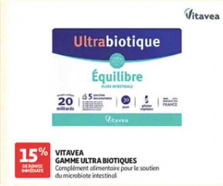 VITAVEA GAMME ULTRA BIOTIQUES