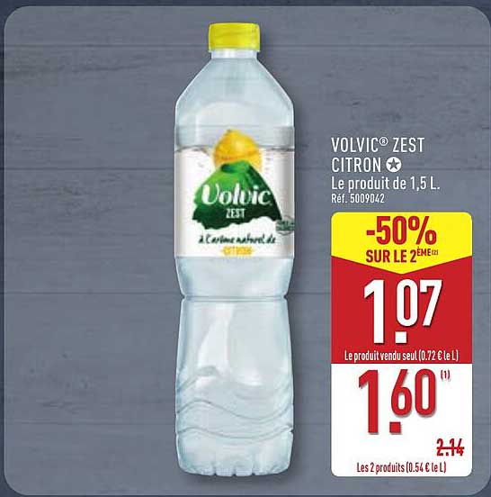 VOLVIC® ZEST CITRON