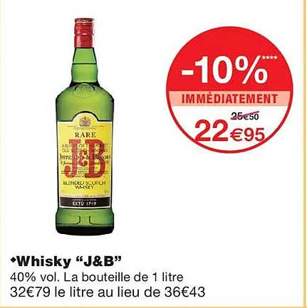 Whisky "J&B"
