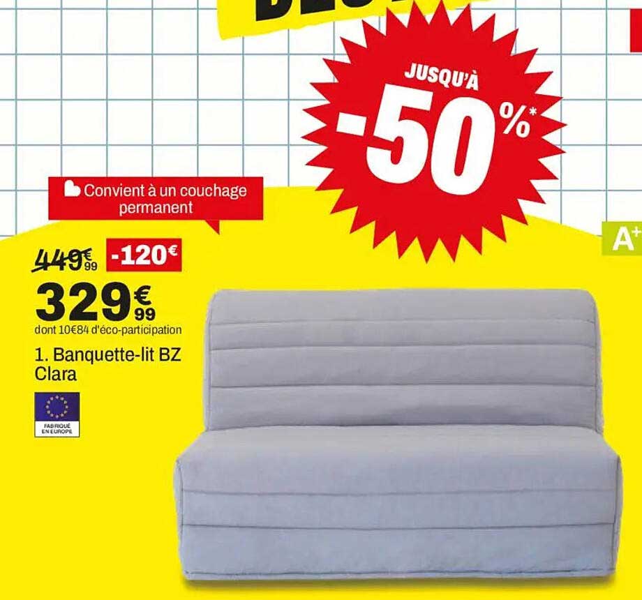 1. Banquette-lit BZ Clara
