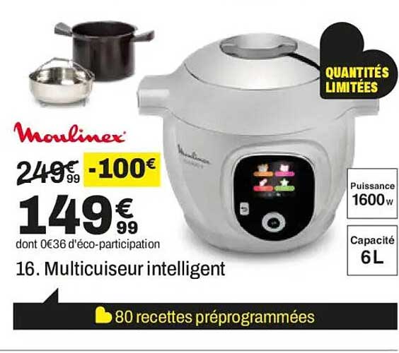 16. Multicuiseur intelligent